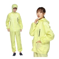 千禾 分体连帽上衣+裤子 洁净服 4XL (黄色)