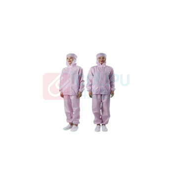 千禾 分体连帽上衣+裤子 洁净服 3XL (粉色)