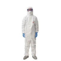 3M 白色带帽连体防护服 4515 L码