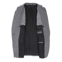 利郎 男西服套装 175 (浅灰) 三件套(西服*1 西裤*1 马甲*1)