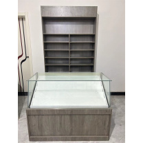 皇埔 定制 展示柜烟柜组合 前柜1200*600*900+背柜1200*300*2200 套装