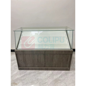 皇埔 定制 展示柜烟柜组合 前柜1200*600*900+背柜1200*300*2200 套装