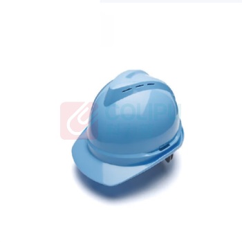 梅思安 MSA 安全帽 ABS 材质 一指键 针织 尼龙 E 型下颏带 10245190(V-Gard 带孔豪华型) (湖蓝)