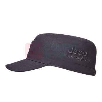 Jeep 时尚挺括帽 J123078906 均码56-60CM (灰色 黑色(随机发货))