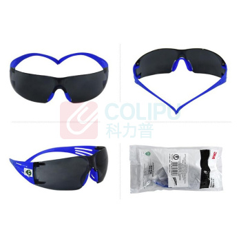 3M 全眼镜 灰色防雾镜片 SF302SGAF-BLU 20副/箱