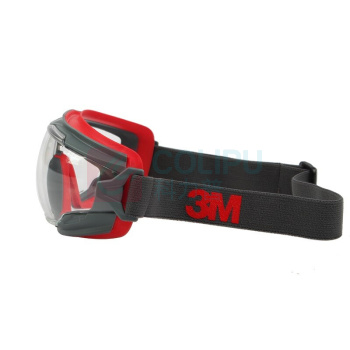 3M 防尘防液体飞溅护目镜 含防雾涂层 透明镜片 GA501 1付 