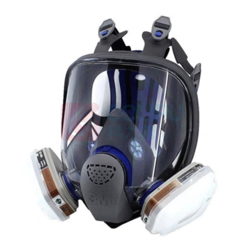3M 面罩 FF-402 6006滤盒+七件套 (黑色)