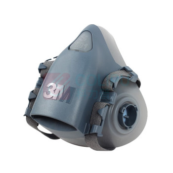 3M 防毒面具 防护半面具(不含滤毒盒及滤棉) 7502
