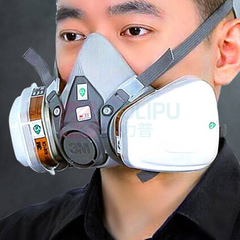 3M 防毒面具 yzl 6200+6001 七件套【有机气体、防毒喷漆】