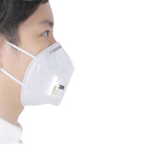 3M 头戴式N95防颗粒物面罩(带呼气阀) EO3542 25个/盒
