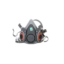 3M 防毒面罩 6200中号 (3M 5N11CN KN95 颗粒物滤棉*2,3M 501 滤棉盖*2,3M 6001CN 有机蒸气滤毒盒*2)