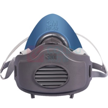 3M 头戴式半面罩带滤棉承接座 HF-52