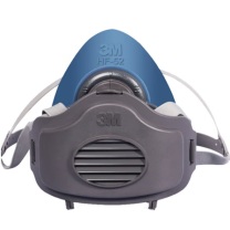 3M 头戴式半面罩带滤棉承接座 HF-52