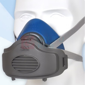 3M 头戴式半面罩带滤棉承接座 HF-52
