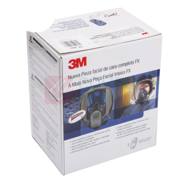 3M 全面罩 FF-402 硅胶 正压式 快速卡接式 AX类,A类,B类,E类,Hg类,K类,NO类,P类,SX类 密合型全面罩