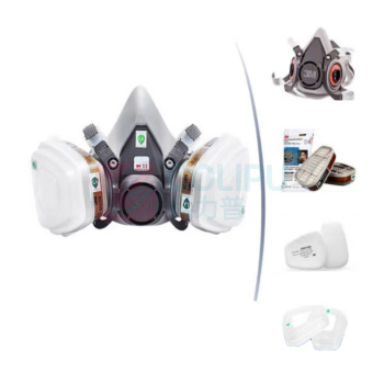 3M 防尘防毒面具套装 620E (6200面具+6001滤盒)