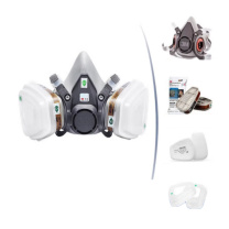 3M 防尘防毒面具套装 620E (6200面具+6001滤盒)