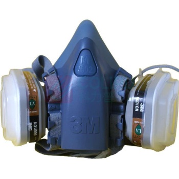 3M 防毒面具 7502 防护半面具(不含滤毒盒及滤棉)