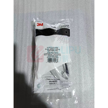 3M 护目镜 10196 防雾防尘沙打磨防飞溅冲击防护眼镜镜汽车防风紫外线透明眼睛