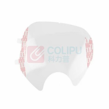 3M 全面具保护膜 6885 厚0.55mm 独立包装 6800全面具视窗保护膜