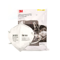 3M 耳戴式防尘口罩环保装耳戴式KN90 9001 (白色)