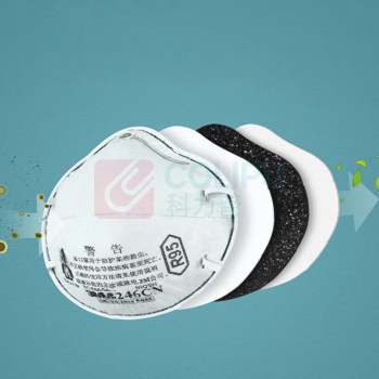 3M R95酸性气体异味及颗粒物头戴式工业防尘口罩 8246CN