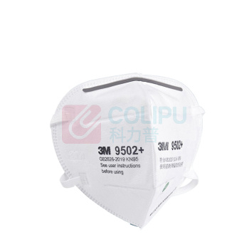 3M 头戴式自吸过滤式口罩 9502+