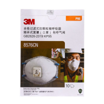 3M P95酸性气体及颗粒物防护口罩 8576 10个/盒