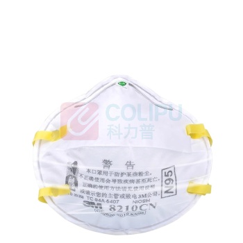 3M 白色头戴式防尘口罩 8210CN