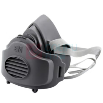 3M 防毒面具 3205M 含滤棉盖