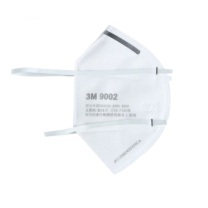 3M 自吸过滤式防颗粒物呼吸器 9002 防尘口罩 KN90