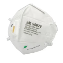 3M 防尘口罩 9002V 头戴式带呼吸阀