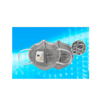 3M 自吸过滤式防颗粒物呼吸器 9542V 15只/盒 kn95活性炭口罩防甲流飞沫防雾霾PM2.5防工业粉尘颗粒物花粉防异味头戴有阀口罩
