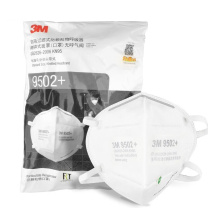3M 防颗粒物粉尘 9502+ KN95口罩无呼气阀头带式 50个