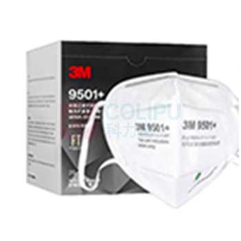 3M 防尘口罩KN95 耳戴式 9501+ 20只双片装