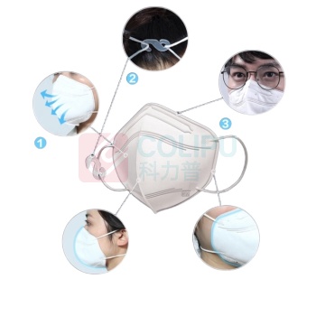 3M 轻型KN95口罩防尘防晒透气口罩3D立体成人防护PM2.5防尘N95防雾霾 9513 10只装/包