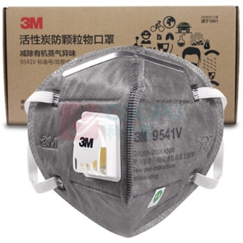3M 活性炭防尘口罩 9541V 耳挂款