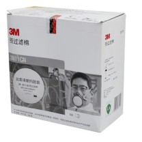 3M 颗粒物过滤棉 3N11CN 100片/盒 8.7cm