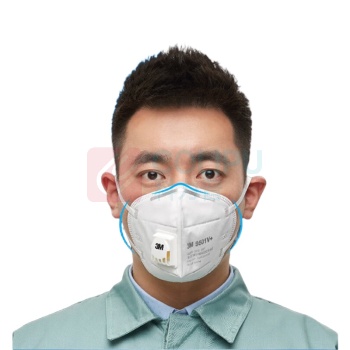 3M 口罩呼气阀 9501V+ 防飞沫防雾霾PM2.5