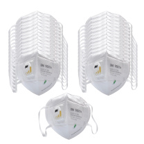 3M 耳戴式带阀自吸过滤式防颗粒物 呼吸器KN95 9501V+ 25只/盒 10盒/箱 (单片装)