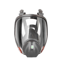 3M 中号全面型防护面罩全面具 防有机蒸汽 不含滤毒盒 主体不含配件(单个装) 6800 