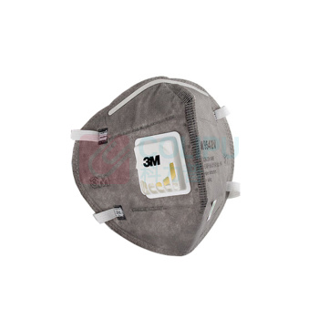 3M 活性炭口罩 9542V (灰色)