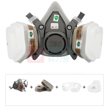 3M 防毒面具 6200+6001防毒7件套