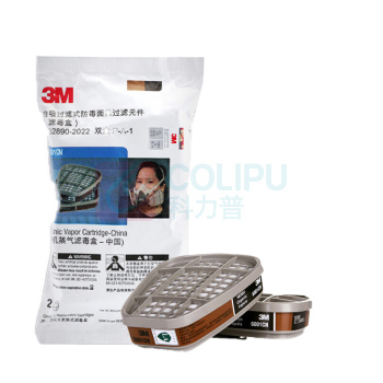 3M 滤毒盒 喷漆化工过滤盒 6001CN