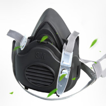 3M 防护面罩 防毒面罩 6800 带3M6004CN滤毒盒2个