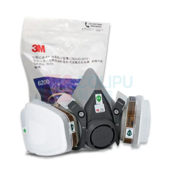 3M 防毒面具 6200+6002 七件套 (本色)