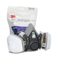 3M 防毒面具 6200+6002 七件套 (本色)