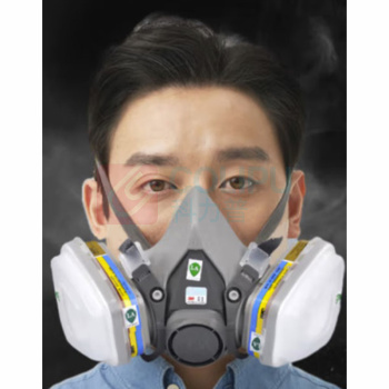3M 防护面罩七件套 6200+6007+5N11CN (灰色)