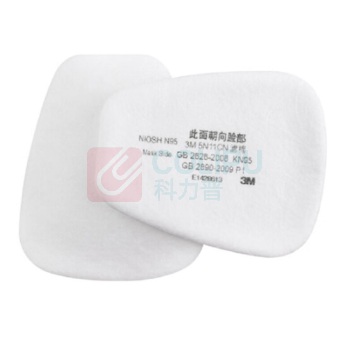 3M 防尘面罩滤芯 3701CN