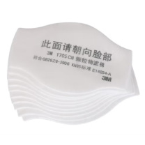 3M KN95颗粒物滤棉 1705CN 10片/包 50包/箱